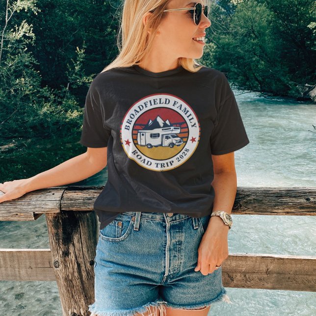 Camiseta RV Viaje por carretera Mamá Caminatas familiares c (Subido por el creador)