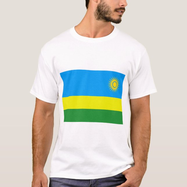Camiseta rwanda flag (Anverso)