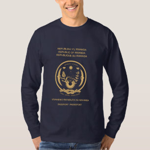 Camiseta   Rwanda passport