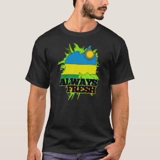 Camiseta Rwanda siempre fresco