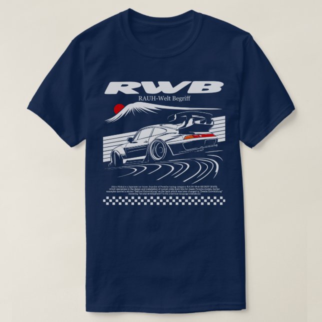Camiseta RWB super silhuotte TShirt (Diseño del anverso)