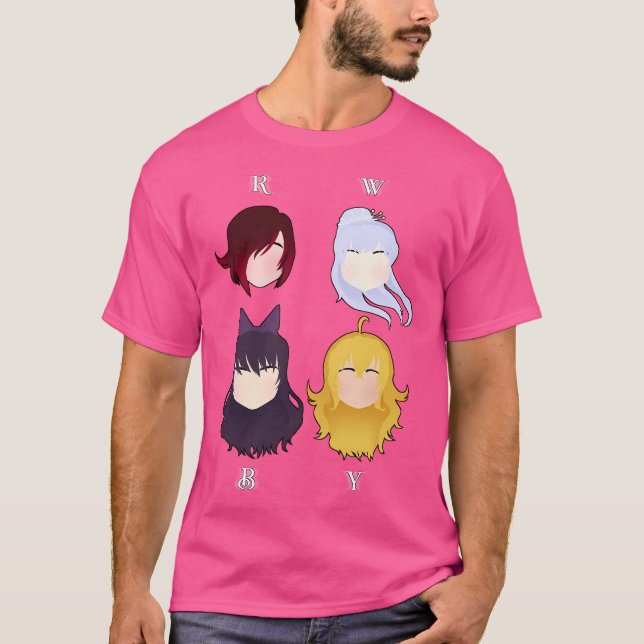 Camiseta Rwby Vol. 1 (Anverso)