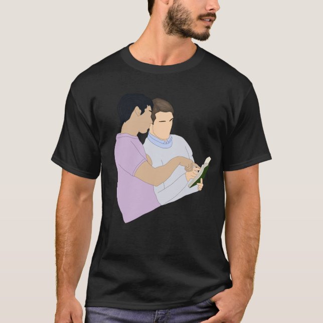 Camiseta Rwrb - blanco rojo y azul real - nick y taylor (Anverso)