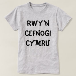 Camiseta Rwy'n cefnogi Cymru Apoyo a Gales