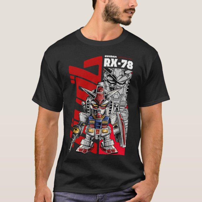 Camiseta Rx78 Gundam (Anverso)
