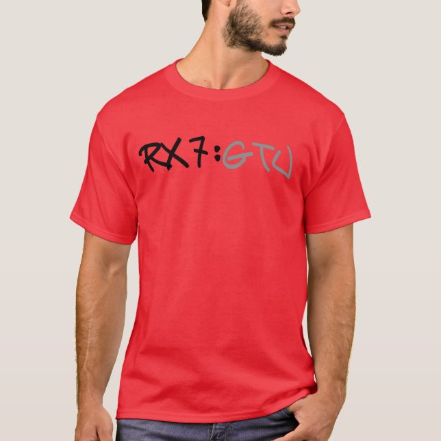 CAMISETA RX7 GTU (Anverso)
