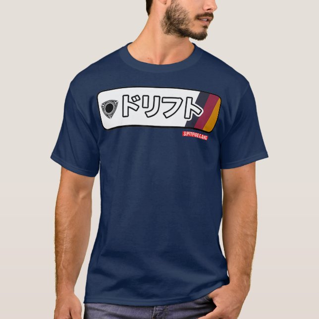 Camiseta RX7 RX8 Vintage Drift (Anverso)
