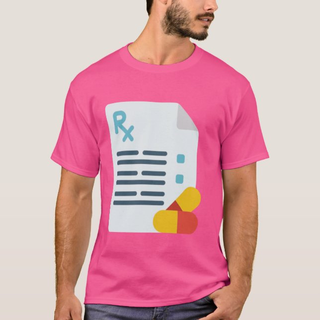 Camiseta Rx Farmacéutico Técnico Farmacéutico Medicina (Anverso)