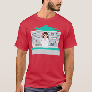 Camiseta RX Farmacéutico Técnico Químico Gi