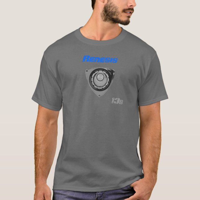 Camiseta rx rx8 Mazda del motor rotatorio (Anverso)