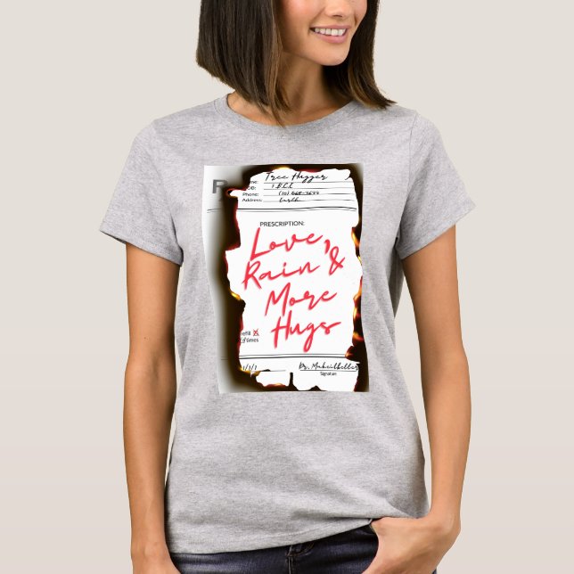 Camiseta "Rx: Tree Hugger" (Anverso)