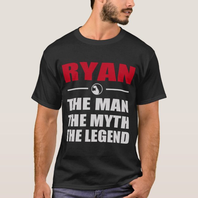 CAMISETA RYAN EL HOMBRE EL MITO LA LEYENDA (Anverso)