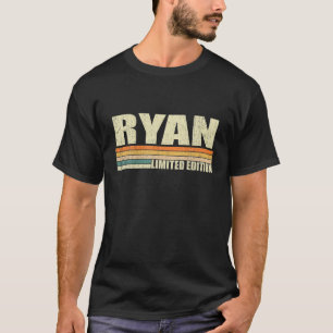 Camiseta Ryan Gift Name Personalized Funny Retro Vintage Bi