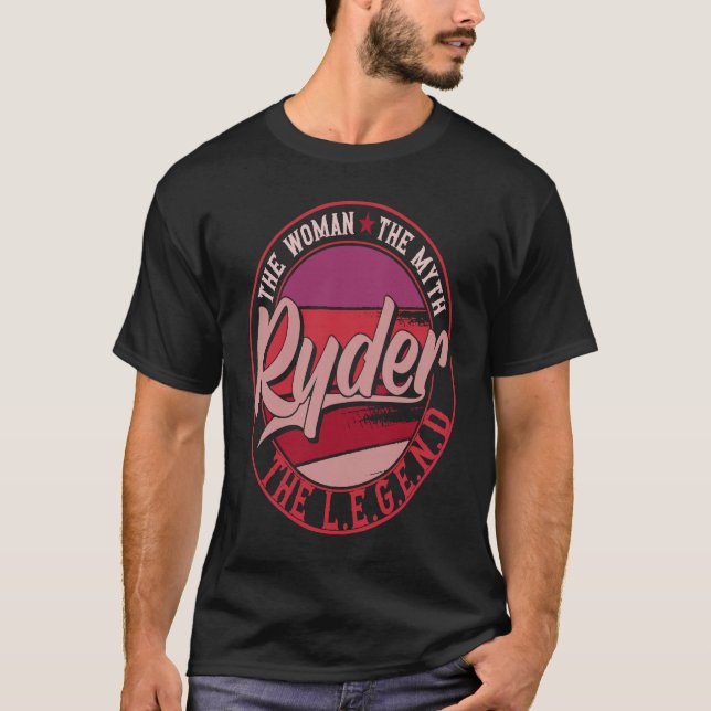 Camiseta Ryder la Dama del Mito la Leyenda (Anverso)