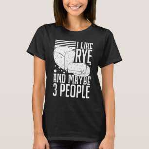 Camiseta Rye Bread Recetas Gluten Semillas Libres Harina Al
