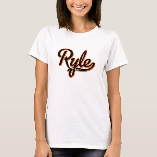 Camiseta Ryle Raiders Script Baby Doll T (Anverso)