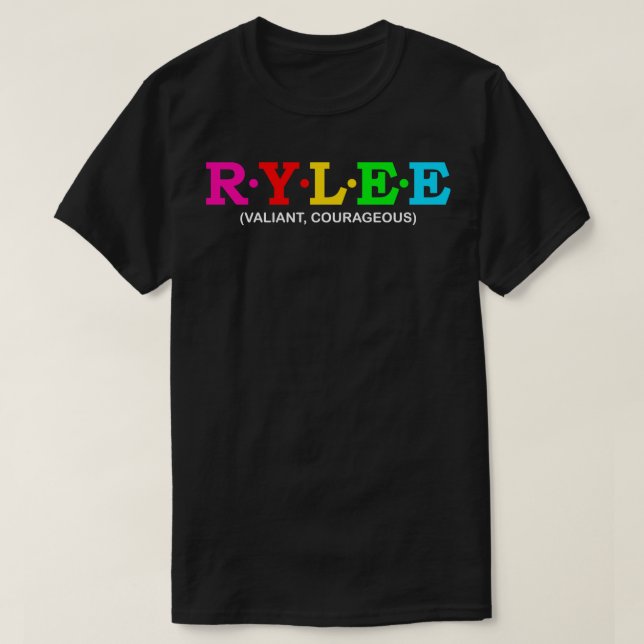 Camiseta Rylee Valiant valiente (Diseño del anverso)