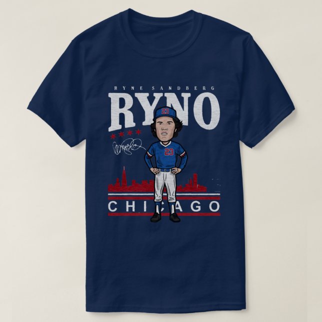 Camiseta Ryne Sandberg Toon (Diseño del anverso)