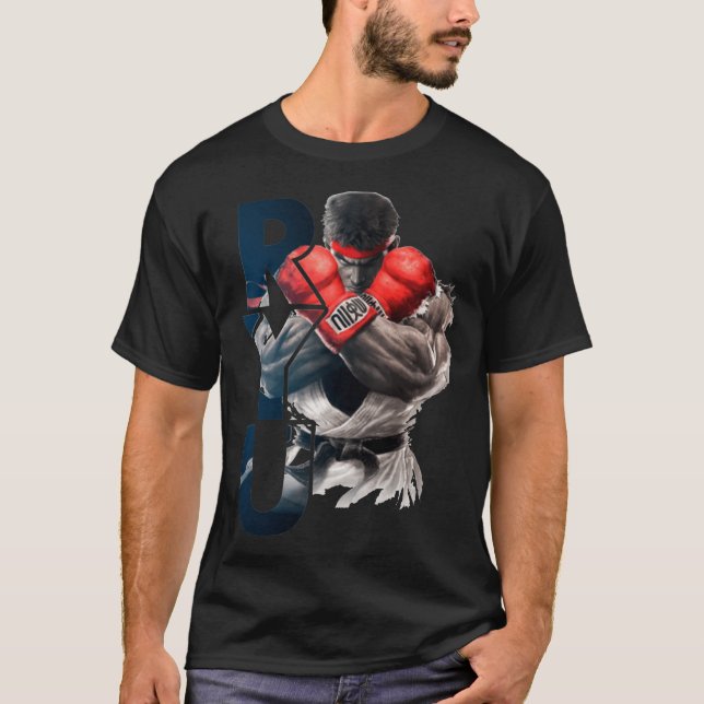 Camiseta Ryu Street Fighter Xtream Fight Intimidation SFV R (Anverso)