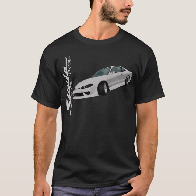 Camiseta S15 Silvia drifting (Anverso)