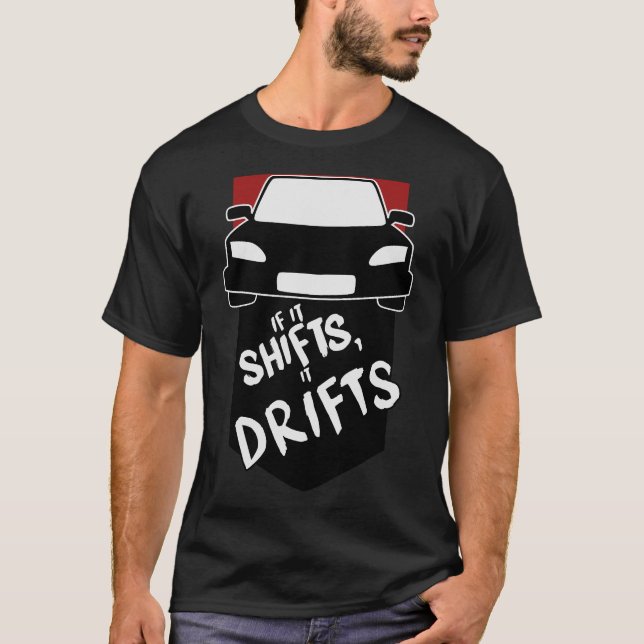 Camiseta S2 Auto de deriva de deriva (196) (Anverso)