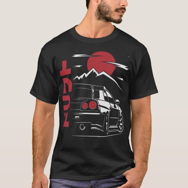 Camiseta S2 Auto de deriva de deriva (7) (Anverso)
