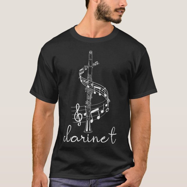 Camiseta S2 Clarinet Clarinetist (105) (Anverso)