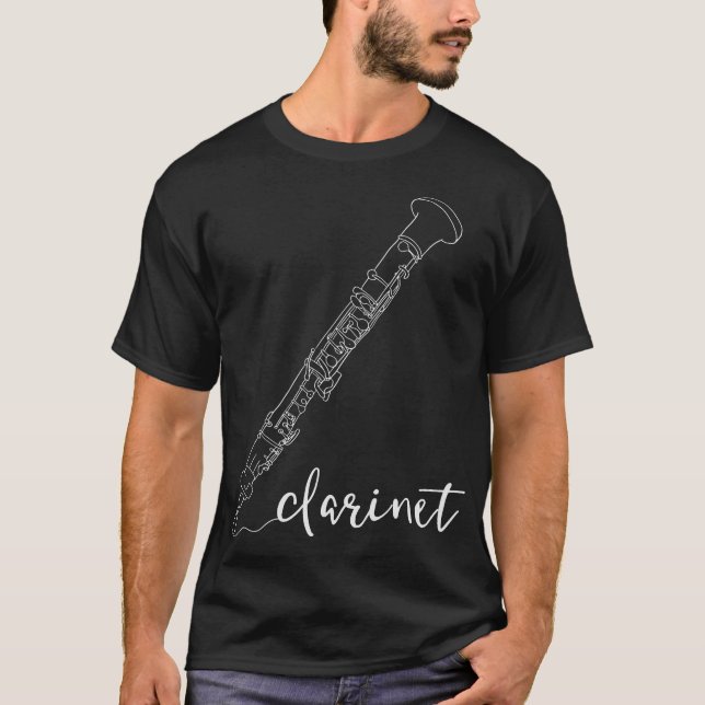 Camiseta S2 Clarinet Clarinetist (108) (Anverso)