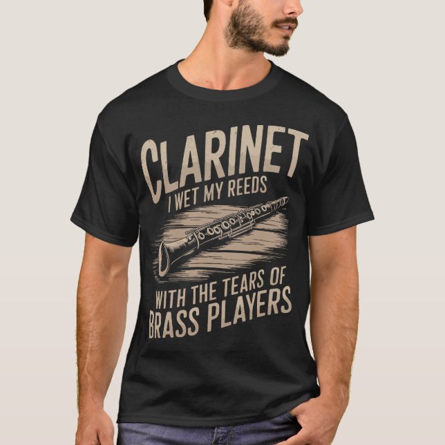 Camiseta S2 Clarinet Clarinetist (12) (Anverso)