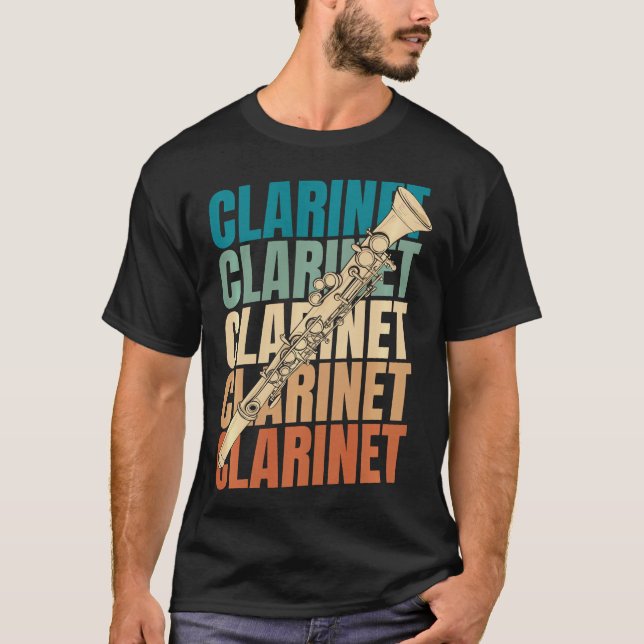 Camiseta S2 Clarinet Clarinetist (133) (Anverso)