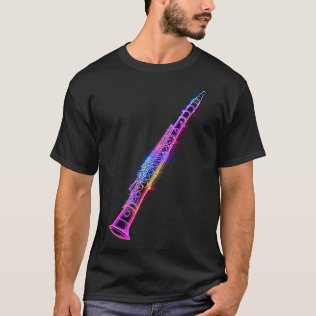 Camiseta S2 Clarinet Clarinetista (49) (Anverso)