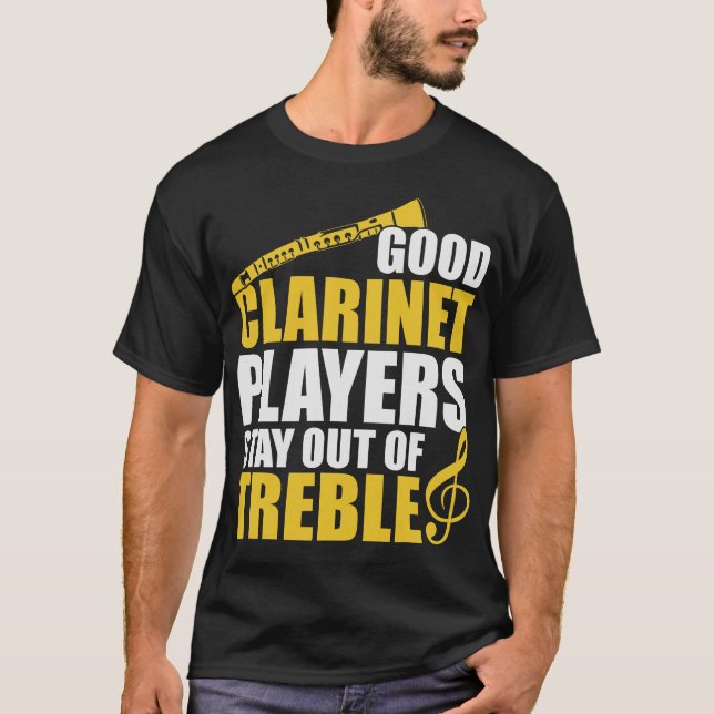 Camiseta S2 Clarinet Clarinetista (65) (Anverso)