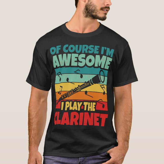 Camiseta S2 Clarinet Clarinetista (78) (Anverso)