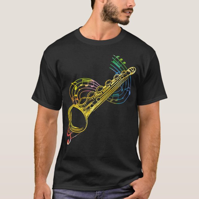 Camiseta S2 Clarinet Clarinetista (86) (Anverso)
