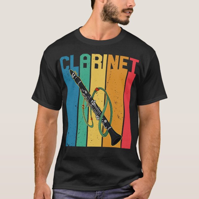 Camiseta S2 Clarinet Clarinetista (91) (Anverso)