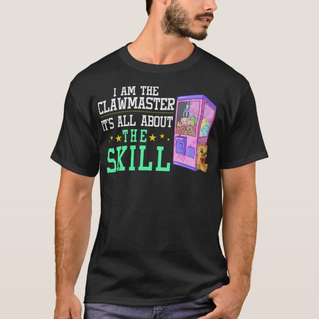 Camiseta S2 Claw Crane Arcade Plush Grabber (10) (Anverso)