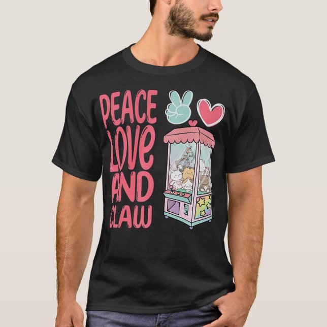 Camiseta S2 Claw Crane Arcade Plush Grabber (46) (Anverso)