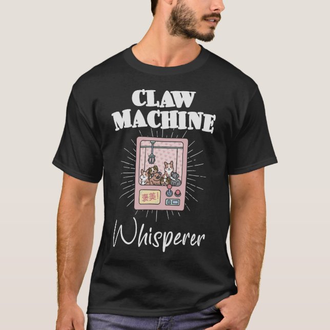 Camiseta S2 Claw Crane Arcade Plush Grabber (71) (Anverso)