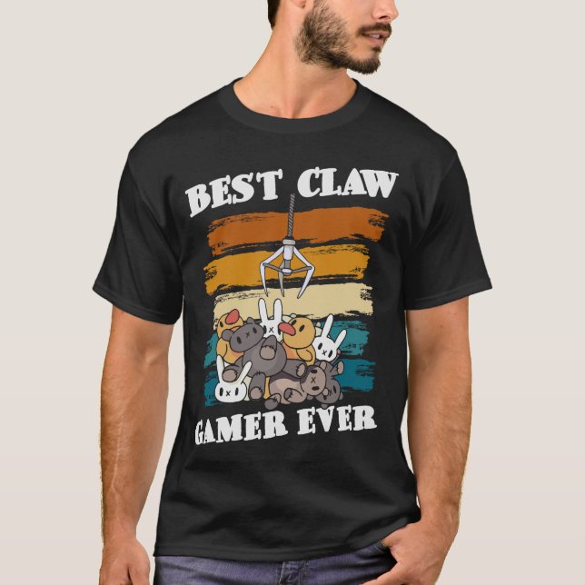 Camiseta S2 Claw Crane Arcade Plush Grabber (75) (Anverso)