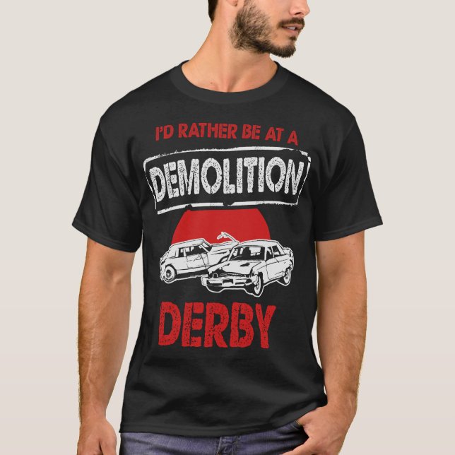 Camiseta S2 Demolición Derby Smashing Cars (25) (Anverso)