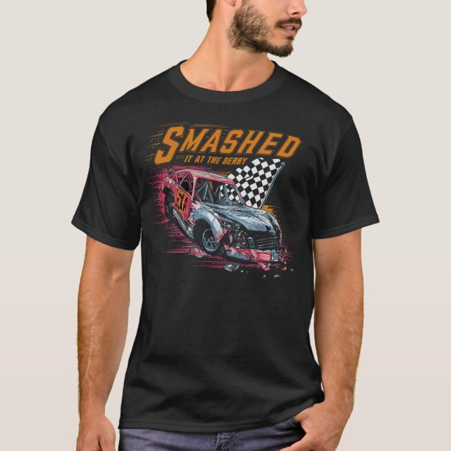 Camiseta S2 Demolición Derby Smashing Cars (35) (Anverso)