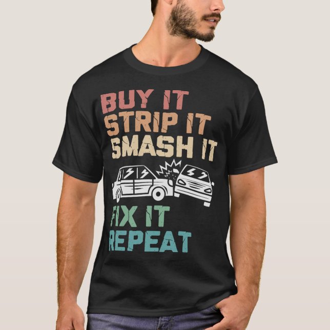 Camiseta S2 Demolición Derby Smashing Cars (87) (Anverso)