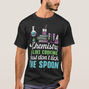 Camiseta S2 Experimento de laboratorio químico en química d
