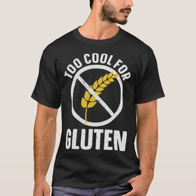 Camiseta S2 Gluten Free Celiac Gluten Intolerance (123) (Anverso)