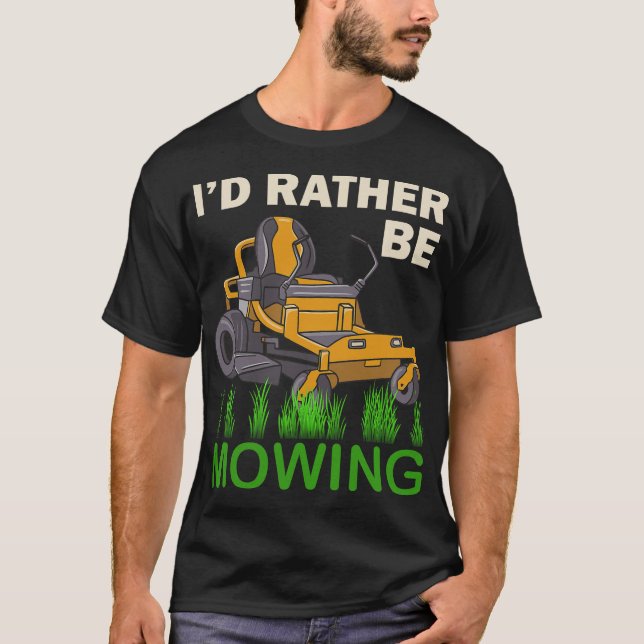 Camiseta S2 Lawn Mowing Mower Lawnmower (13) (Anverso)