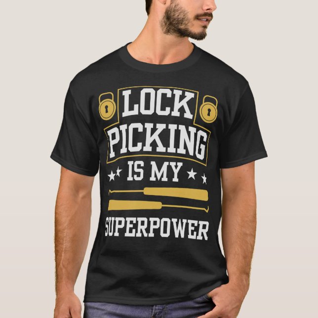 Camiseta S2 Lock Picking Lockpicking Locksmith (93) (Anverso)