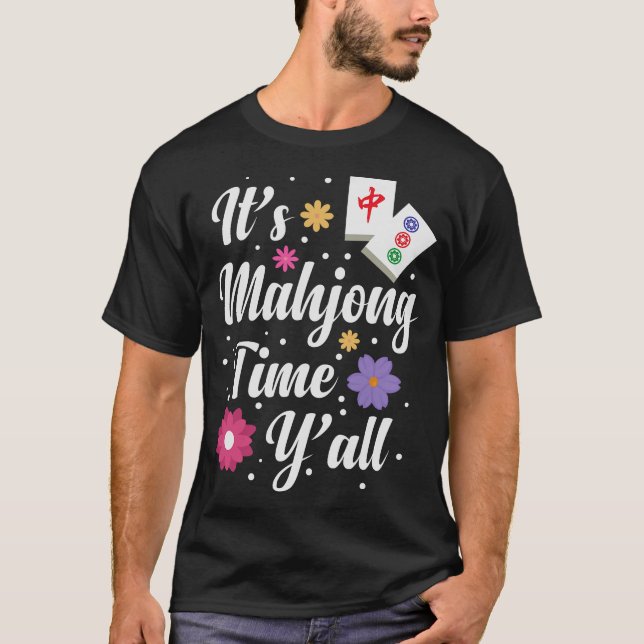 Camiseta S2 Mahjong Majong Mah Jong Mah Jong (105) (Anverso)