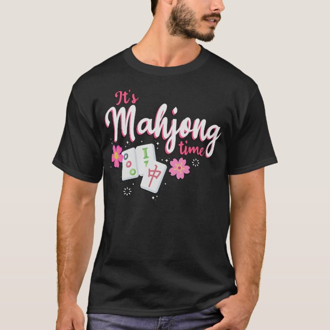 Camiseta S2 Mahjong Majong Mah Jong Mah Jong (111) (Anverso)