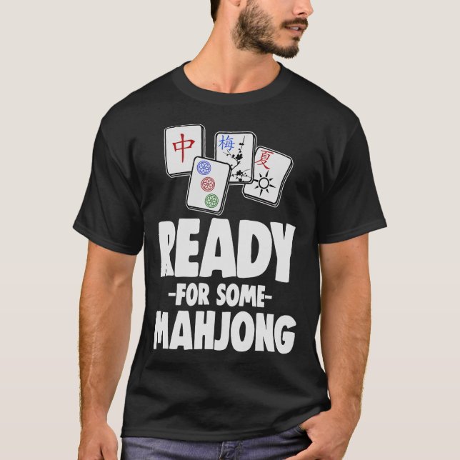 Camiseta S2 Mahjong Majong Mah Jong Mah Jong (133) (Anverso)
