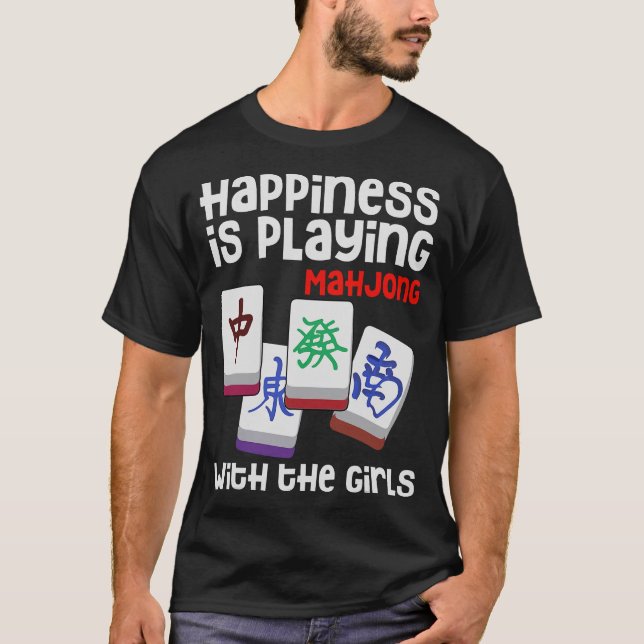 Camiseta S2 Mahjong Majong Mah Jong Mah Jong (153) (Anverso)